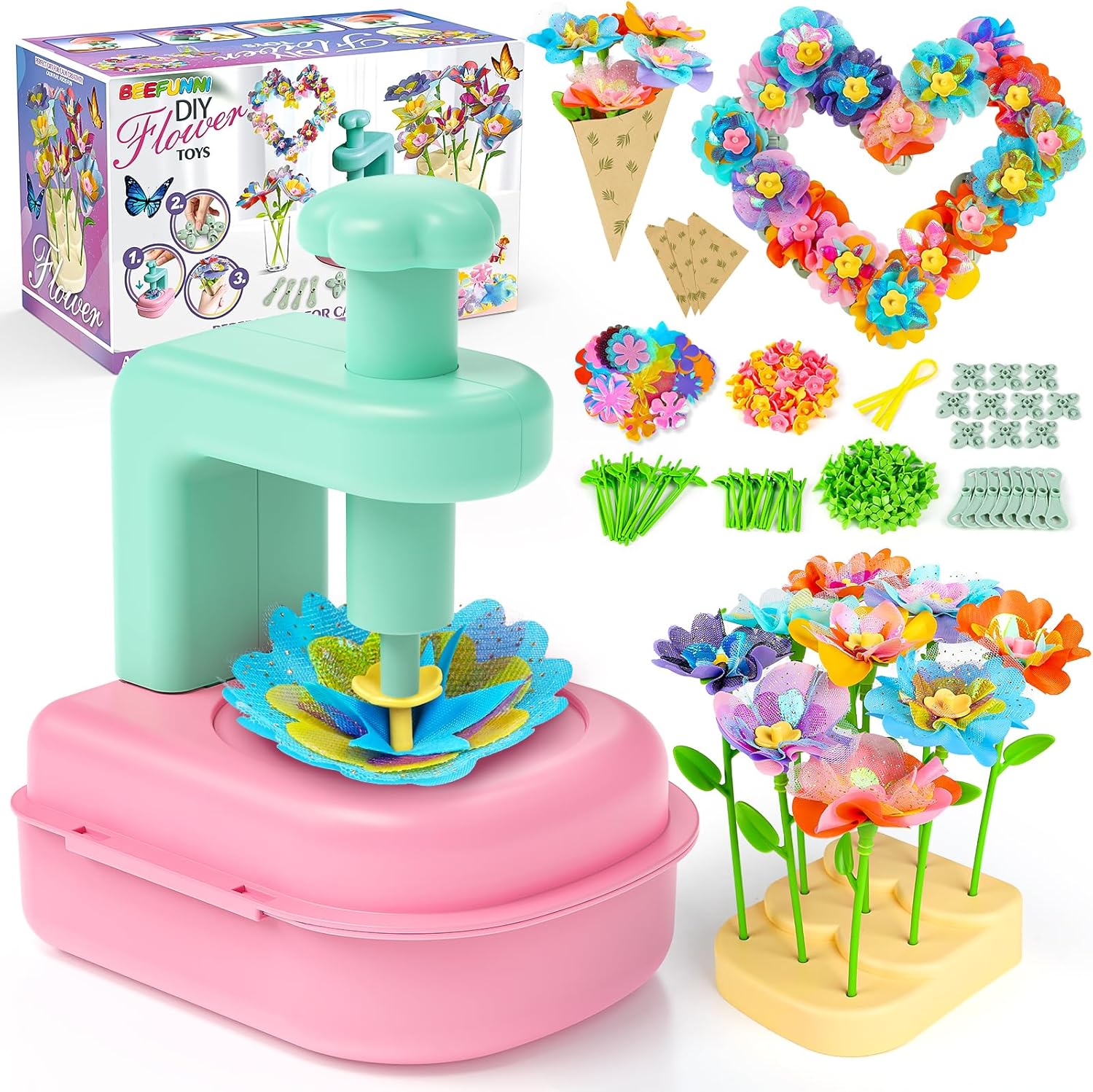 Magic Art Box Flower Bouquet Craft Kit