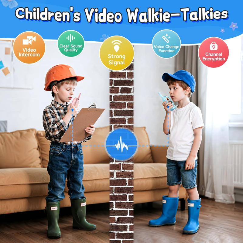 Kids Video Walkie-Talkies (2-Pack)