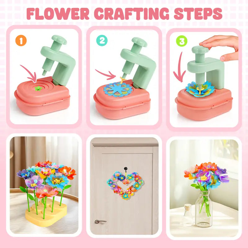 Magic Art Box Flower Bouquet Craft Kit
